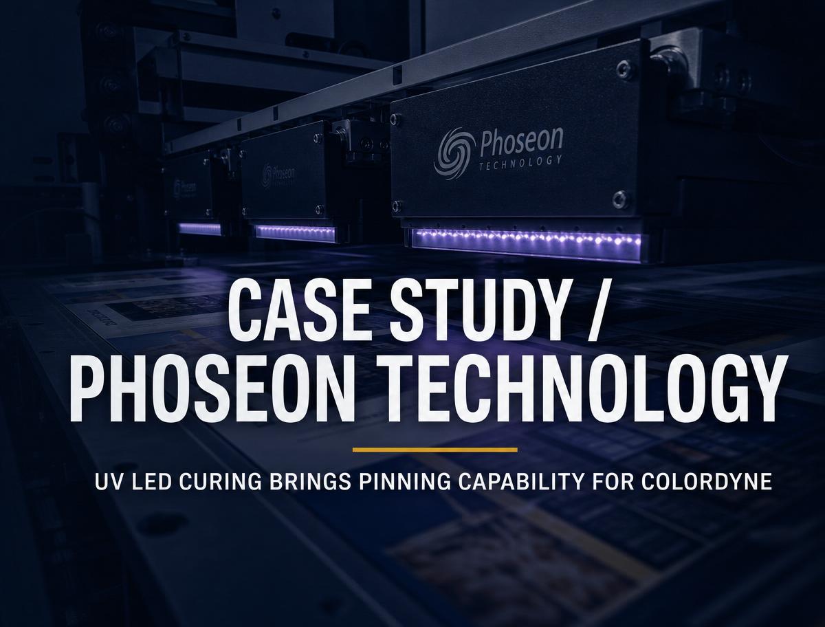 UV LED Pinning Capabilities